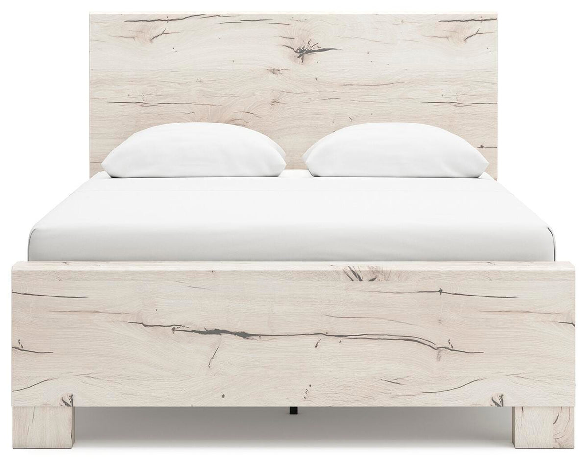 Lawroy Queen Panel Bed, Dresser, Mirror and Nightstand