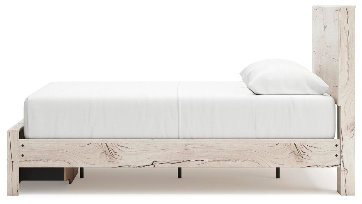 Lawroy Queen Storage Bed, 2 Dressers, Mirror and 2 Nightstands