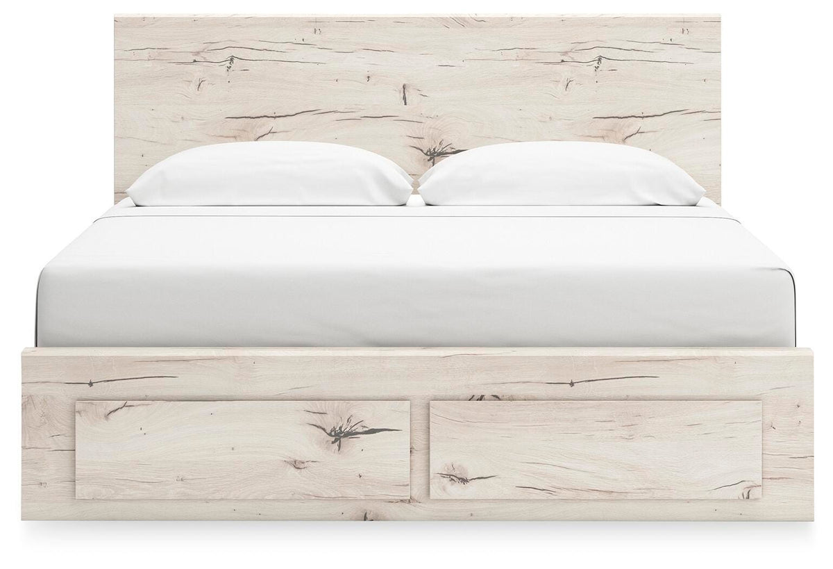 Lawroy King Storage Bed, Dresser and Nightstand