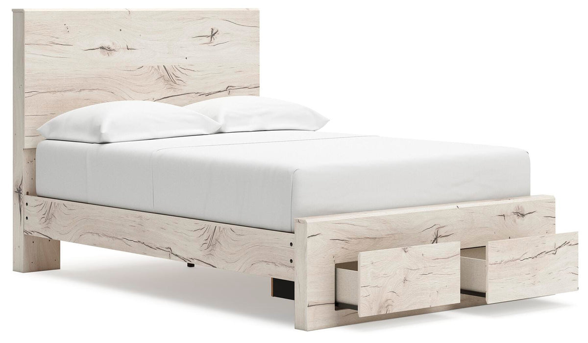 Lawroy Full Storage Bed, Dresser and Nightstand