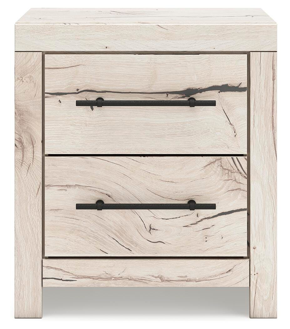 Lawroy King Panel Storage Bed, Dresser, Mirror, Chest and 2 Nightstands