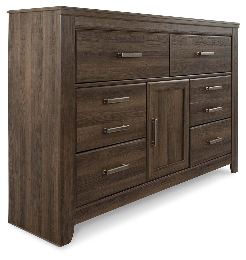 Juararo King Poster Bed, Dresser and 2 Nightstands
