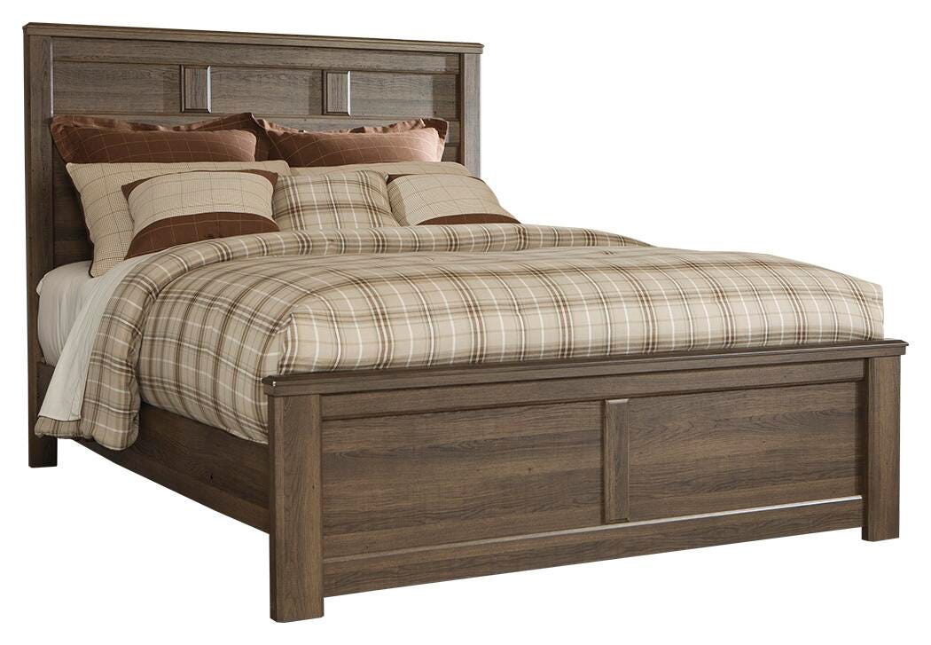 Juararo Queen Panel Bed, Dresser and Mirror