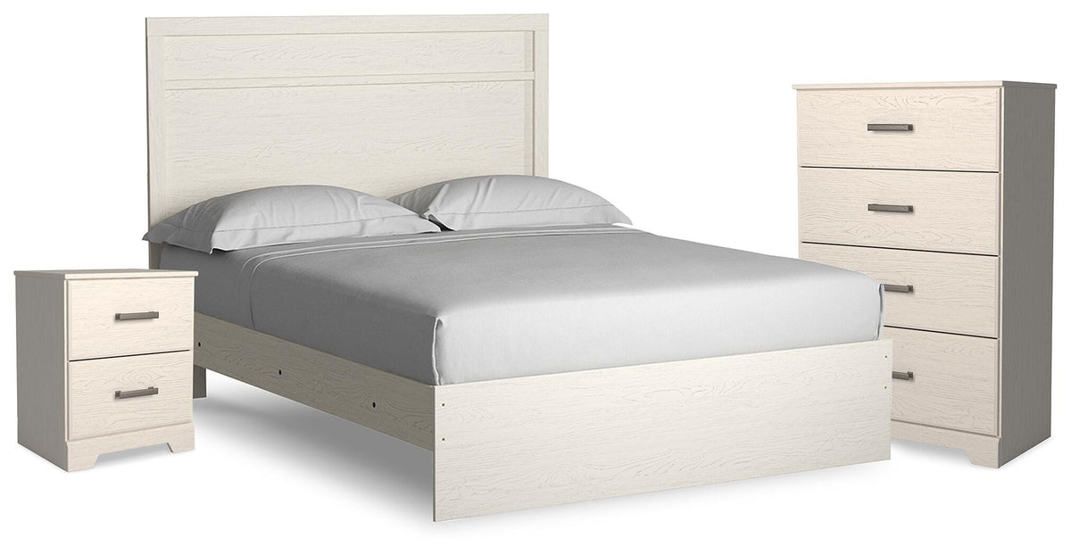 Stelsie Queen Panel Bed, Chest and Nightstand