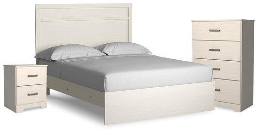 Stelsie Queen Panel Bed, Chest and Nightstand
