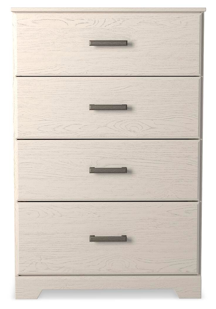 Stelsie King Panel Bed, Chest and Nightstand