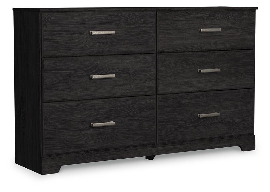 Belachime King Panel Bed, Dresser, Chest and 2 Nightstands