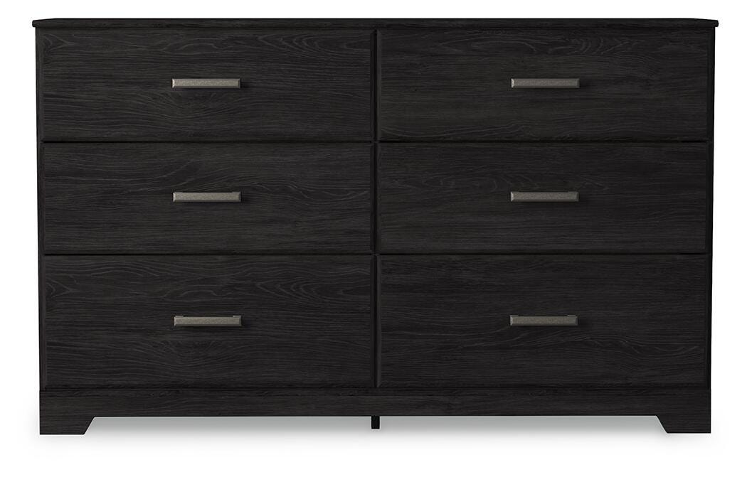 Belachime Full Panel Bed, Dresser, Chest and 2 Nightstands
