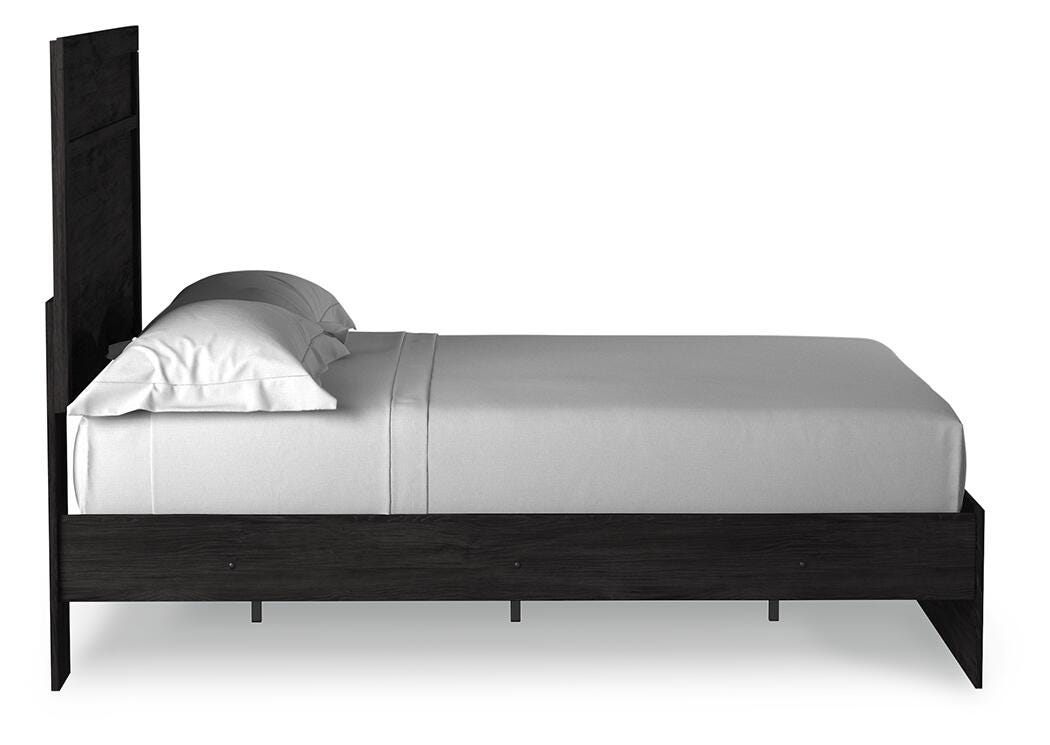 Belachime Full Panel Bed, Dresser, Mirror and Nightstand