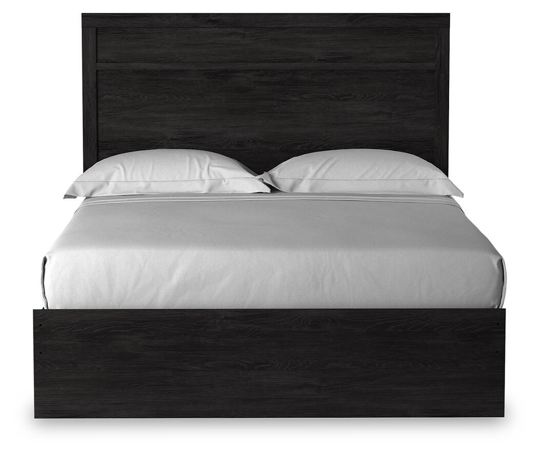 Belachime Queen Panel Bed, Dresser, Mirror, Chest and Nightstand