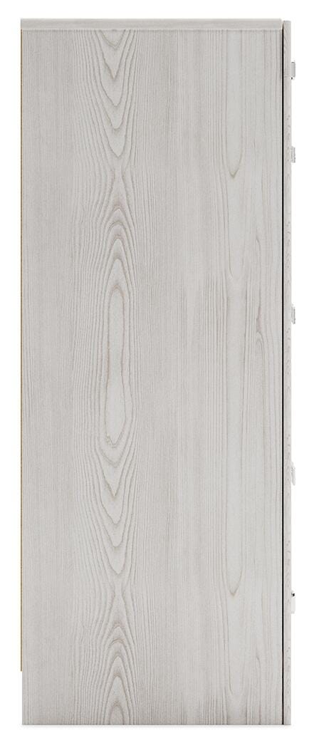 Altyra Full Upholstered Panel Bed, Dresser and Nightstand