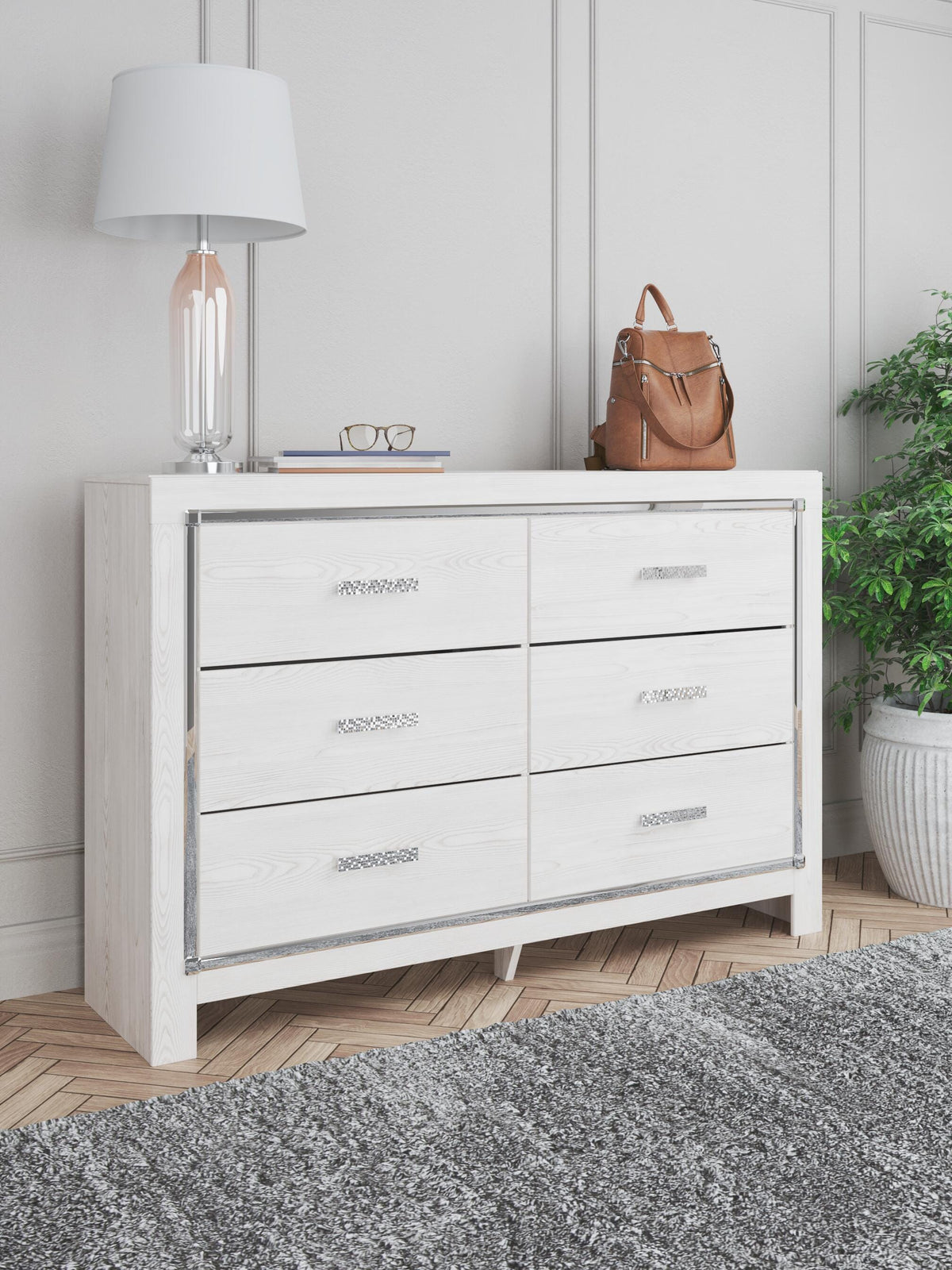 Altyra Queen Storage Bed, Dresser and Chest