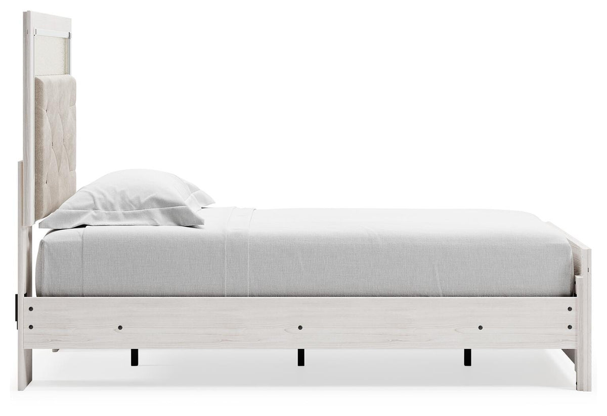 Altyra Twin Panel Bed, Dresser, Mirror and Nightstand