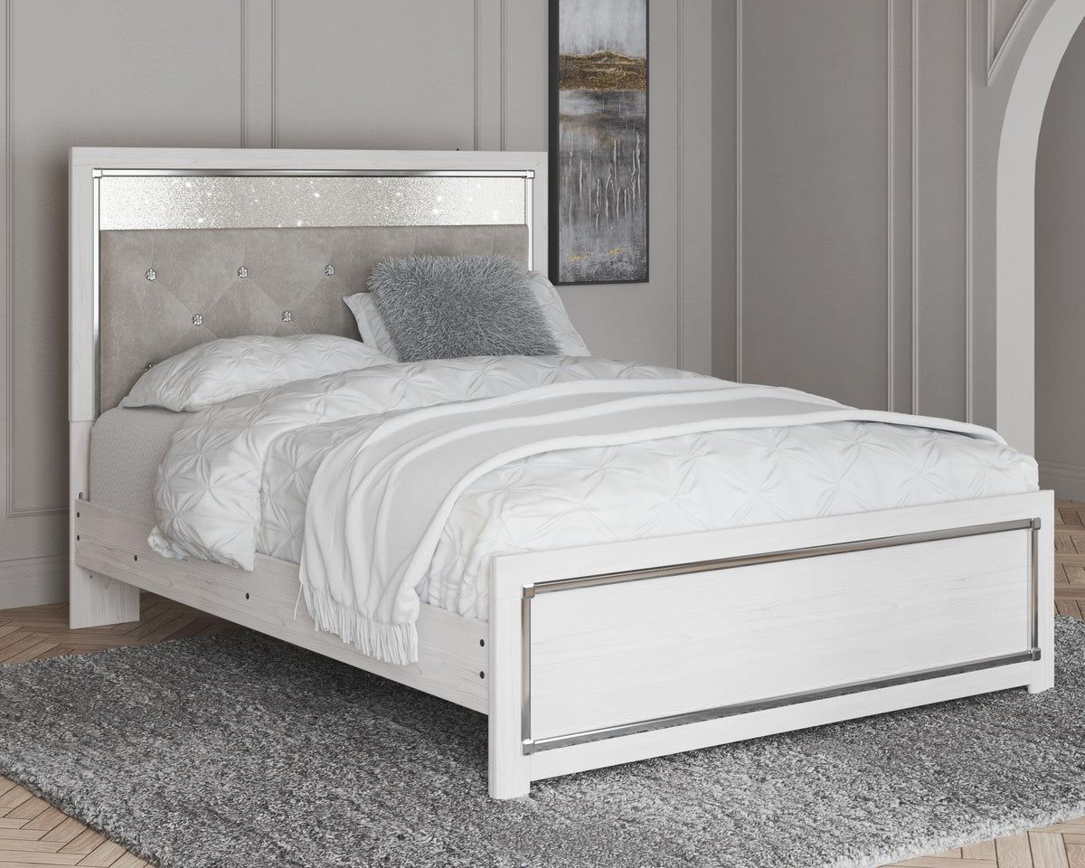 Altyra Queen Panel Bed, Dresser and Chest