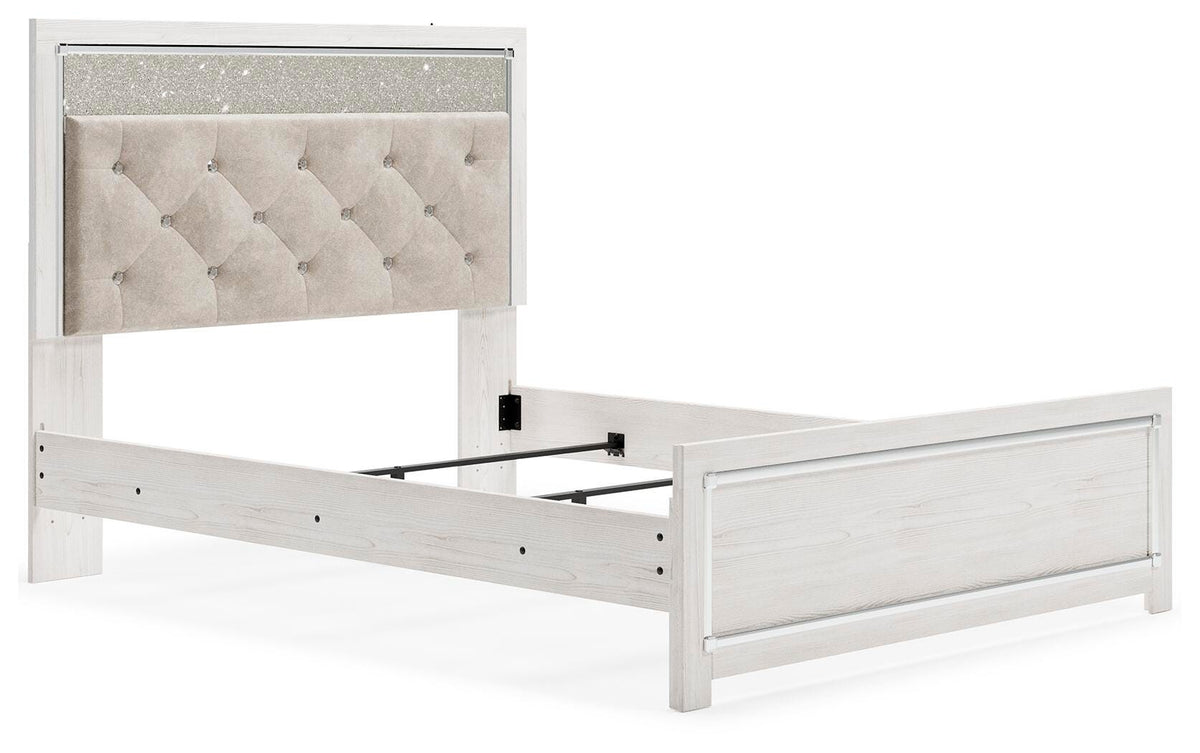 Altyra Queen Panel Bed, Dresser and Chest