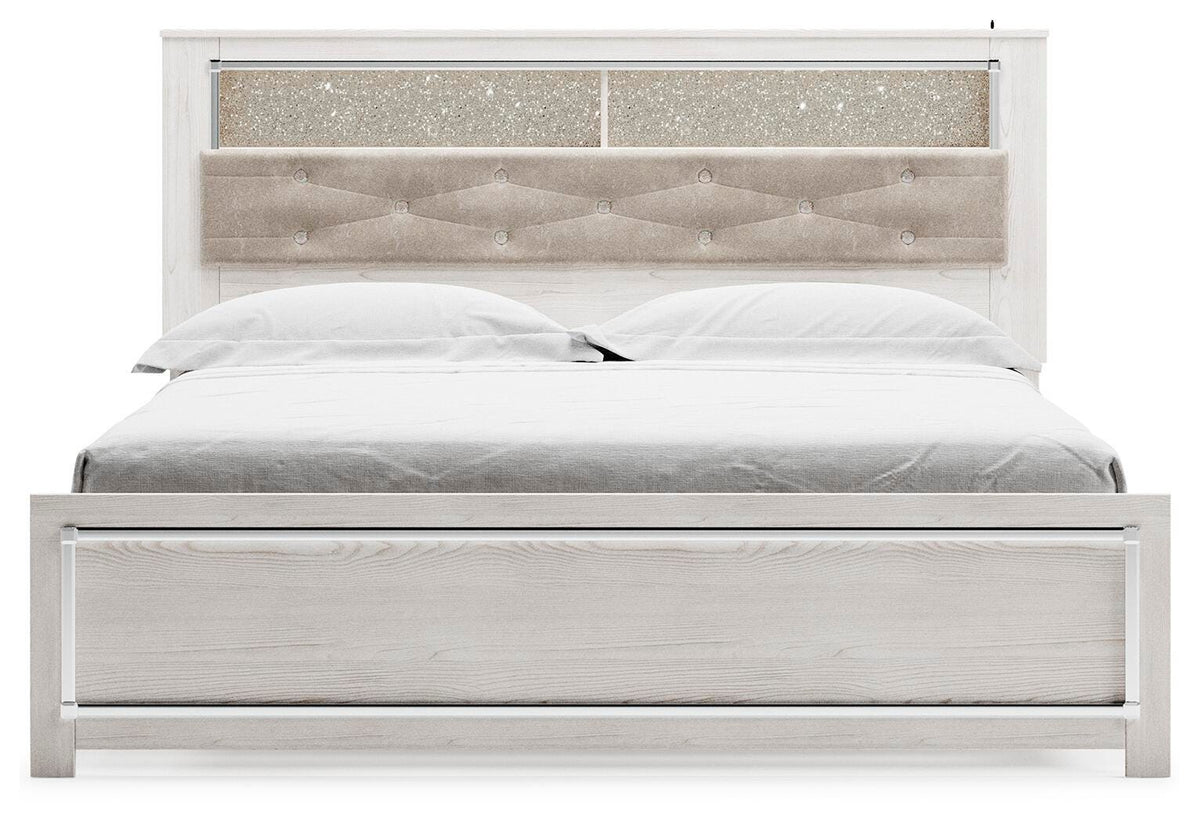 Altyra King Panel Bookcase Bed
