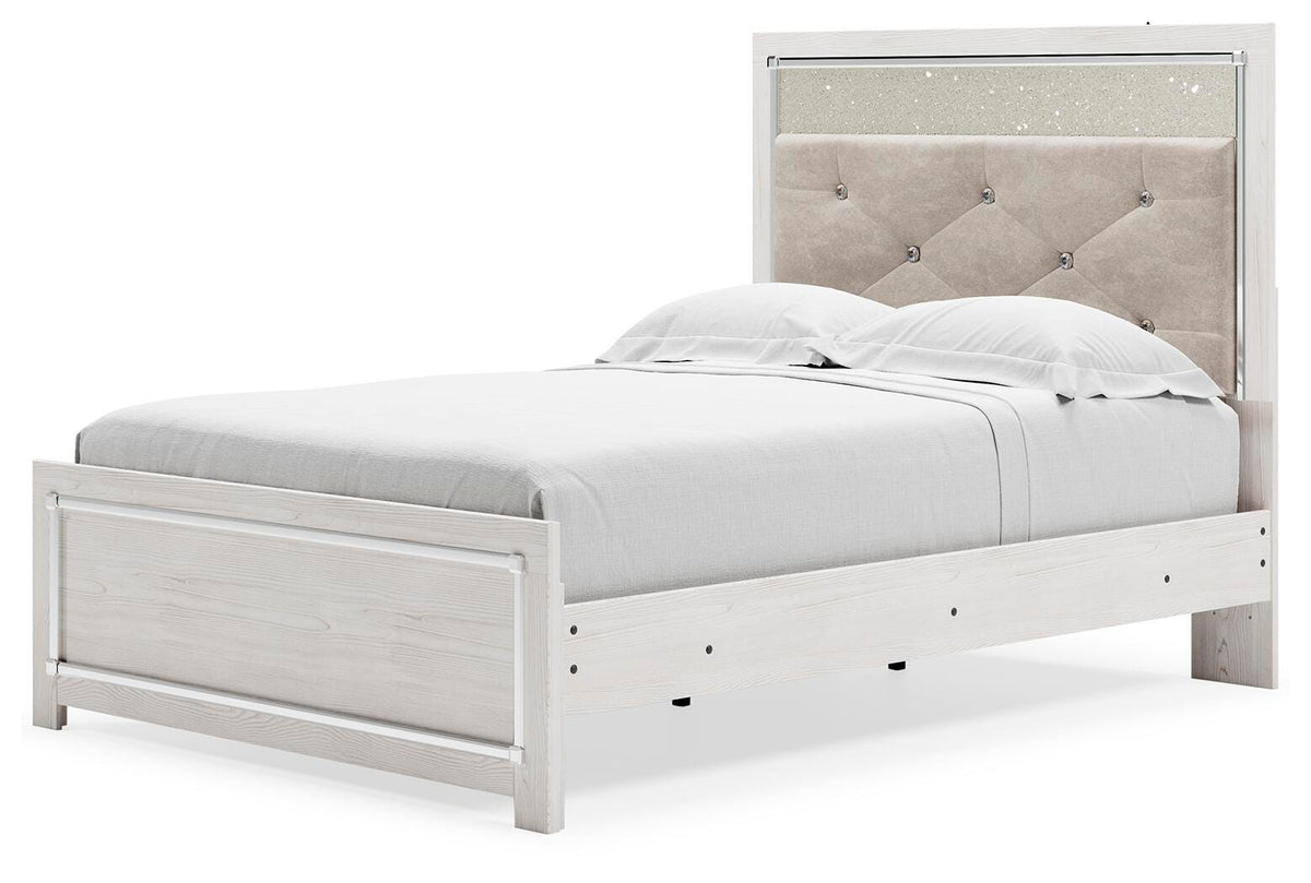Altyra Full Panel Bed, Dresser, Mirror and Chest