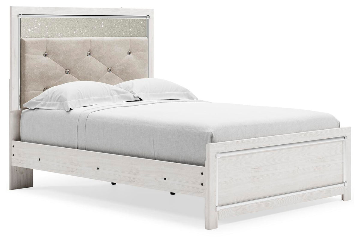 Altyra Full Panel Bed, Dresser, Mirror and Chest