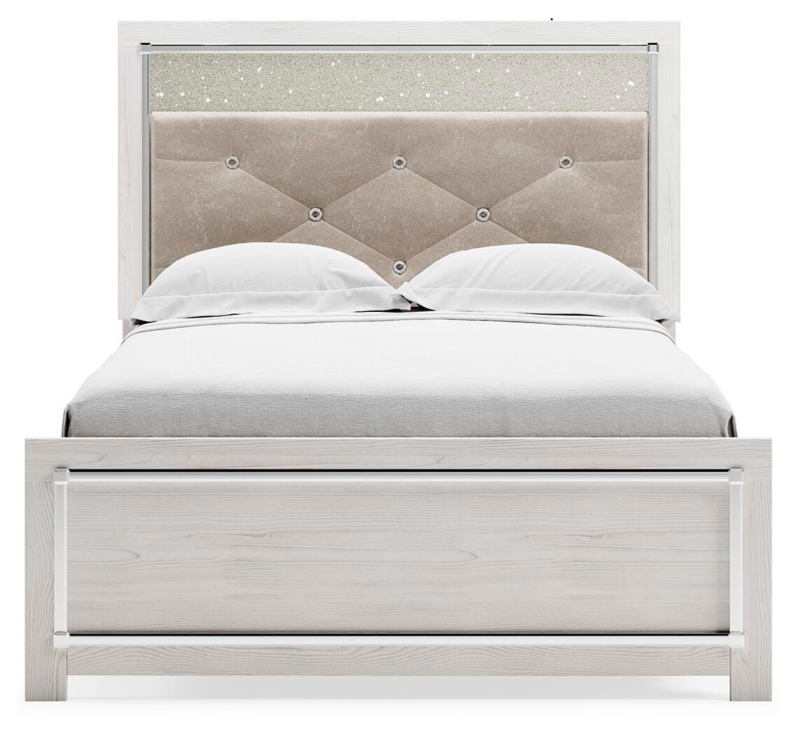 Altyra Full Panel Bed, Dresser, Mirror and Chest