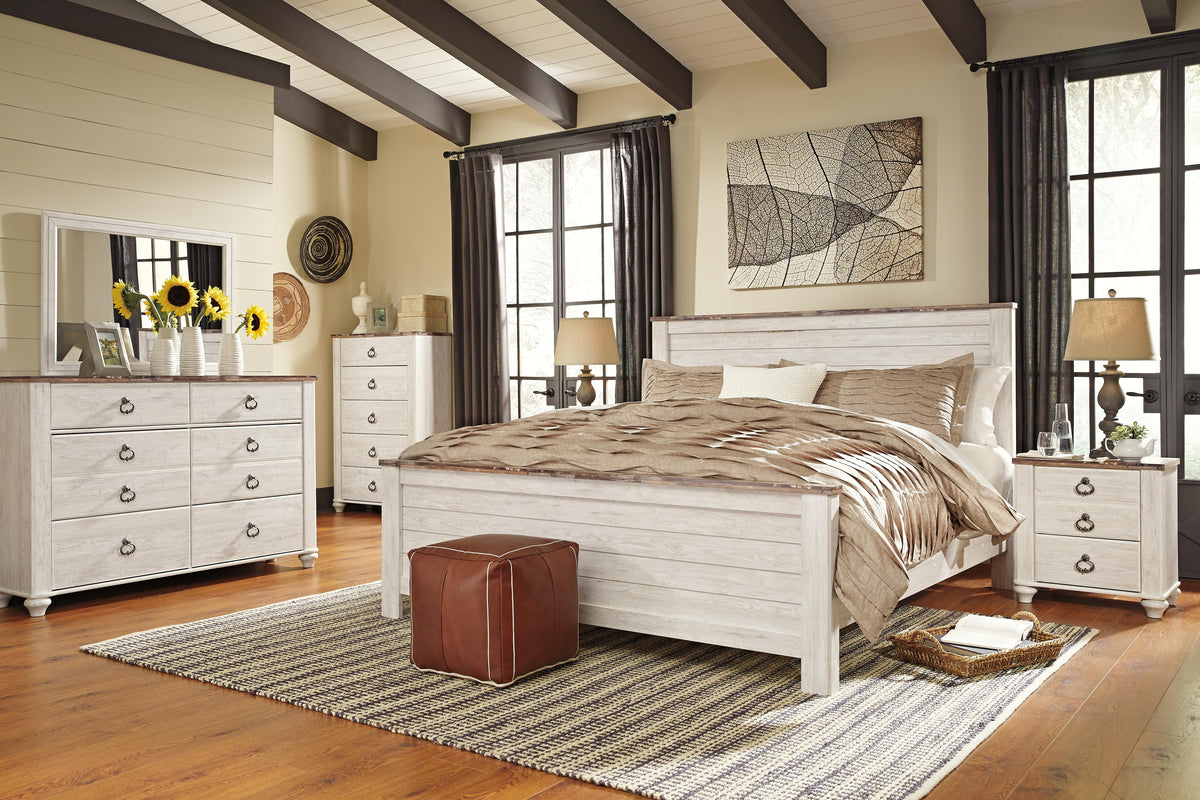 Willowton King/California King Panel Headboard