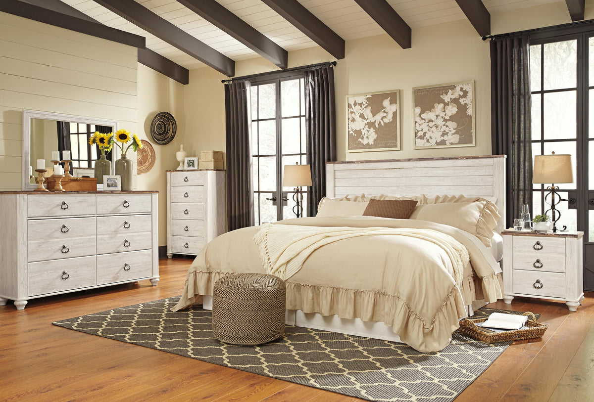 Willowton King/California King Panel Headboard