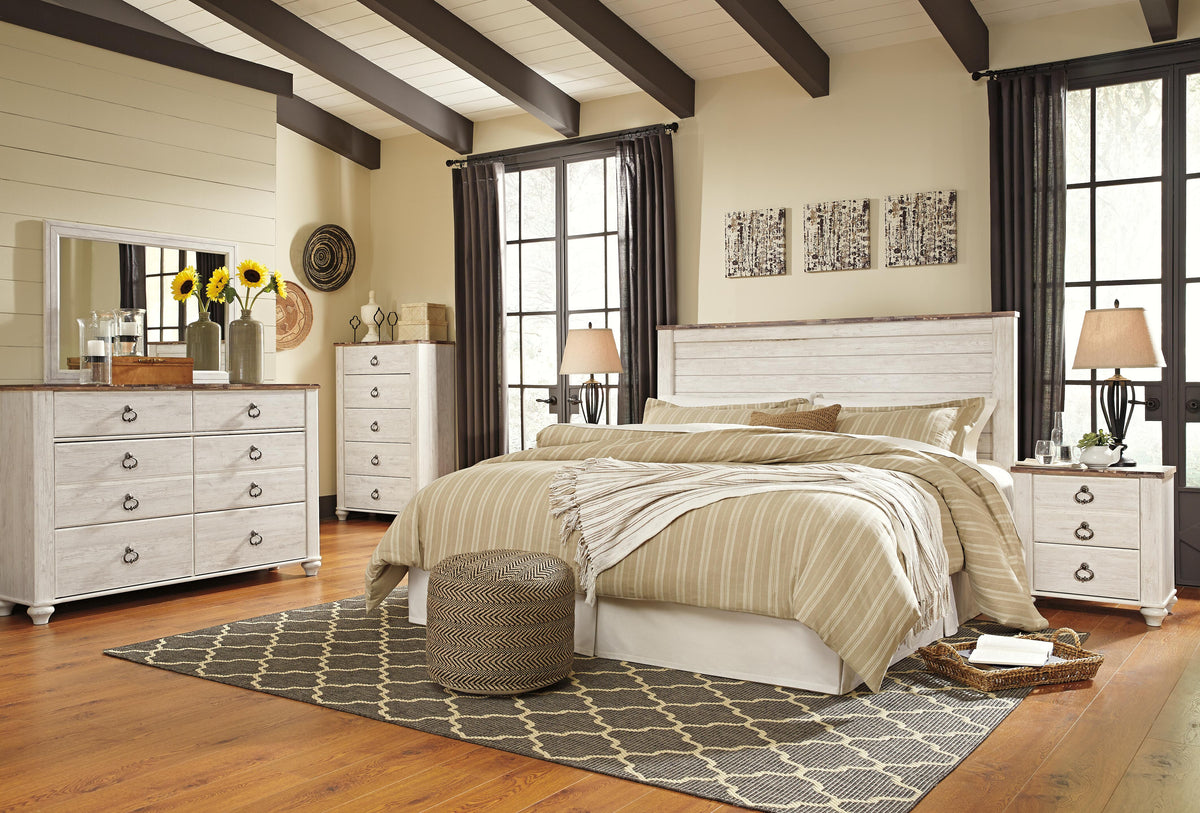 Willowton King/California King Panel Headboard