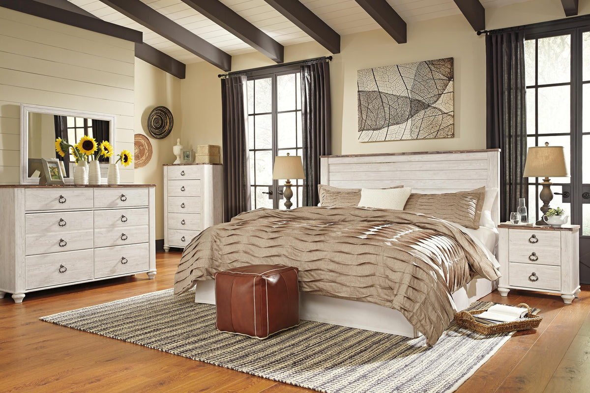 Willowton King/California King Panel Headboard