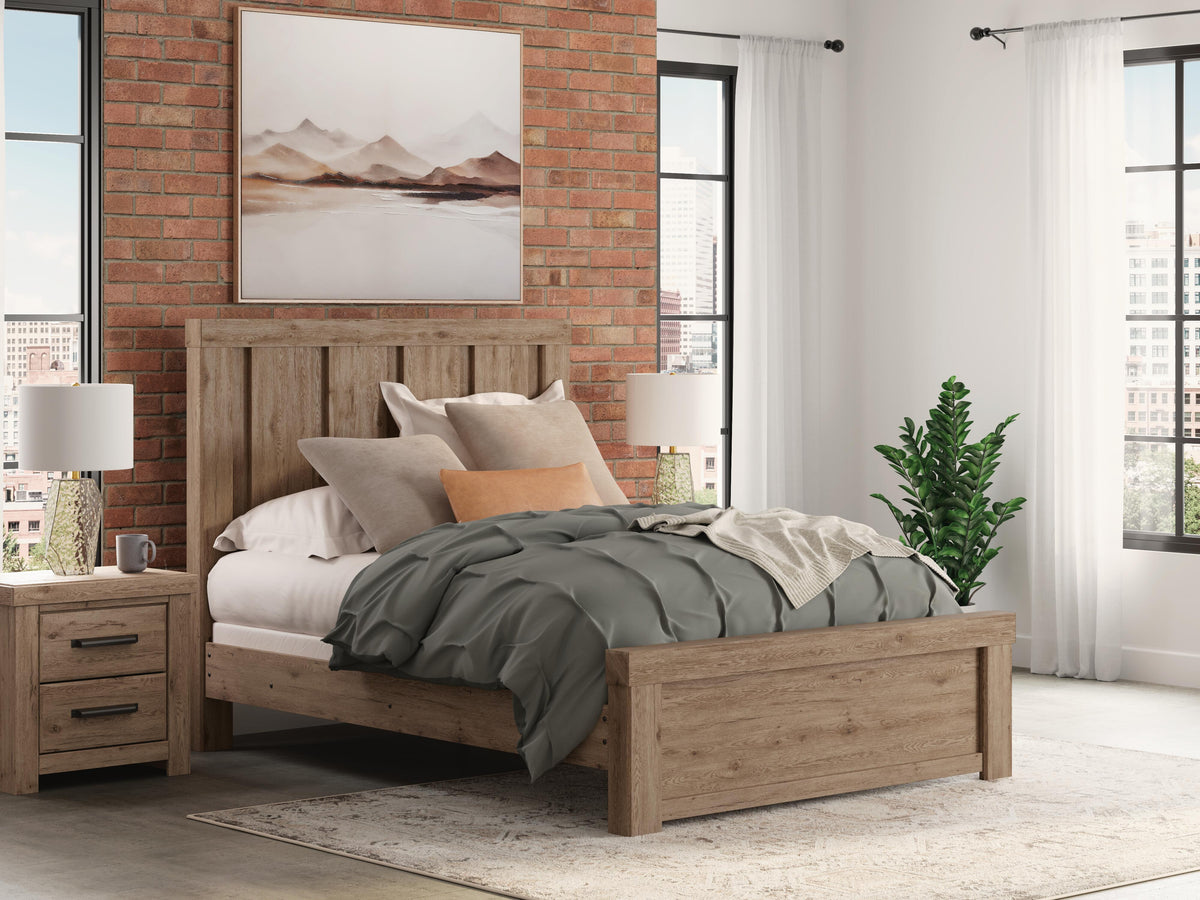 Oliandon Queen Panel Bed