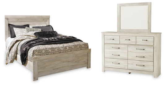 Bellaby Queen Panel Bed, Dresser and Mirror
