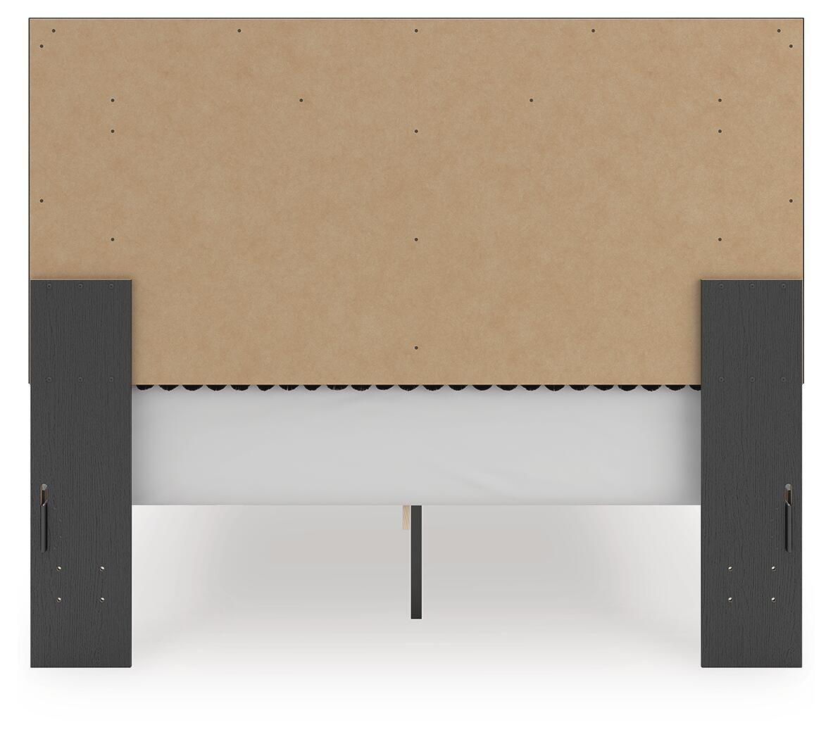 Zuraleus Queen Upholstered Panel Platform Storage Bed, Dresser and Mirror