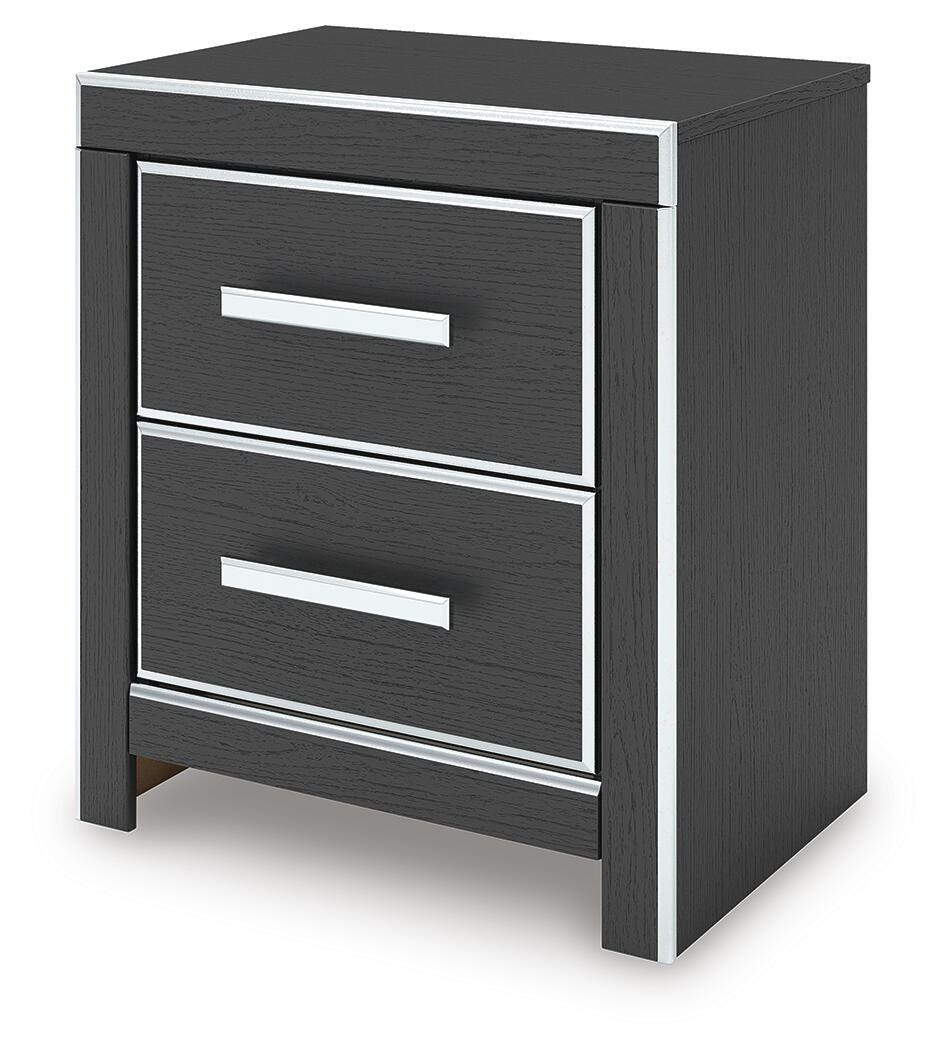 Zuraleus King Upholstered Bed, Dresser, Mirror and 2 Nightstands