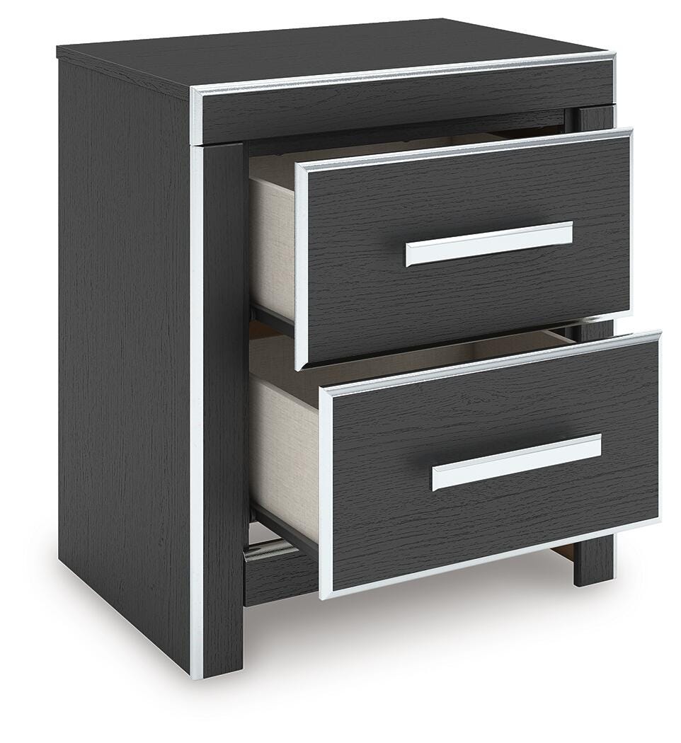 Zuraleus King Upholstered Bed, Dresser and Nightstand