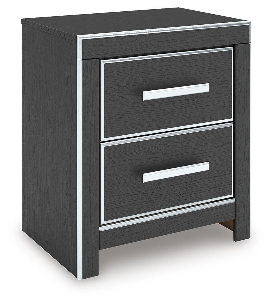 Zuraleus King Upholstered Bed, Dresser, Mirror and 2 Nightstands