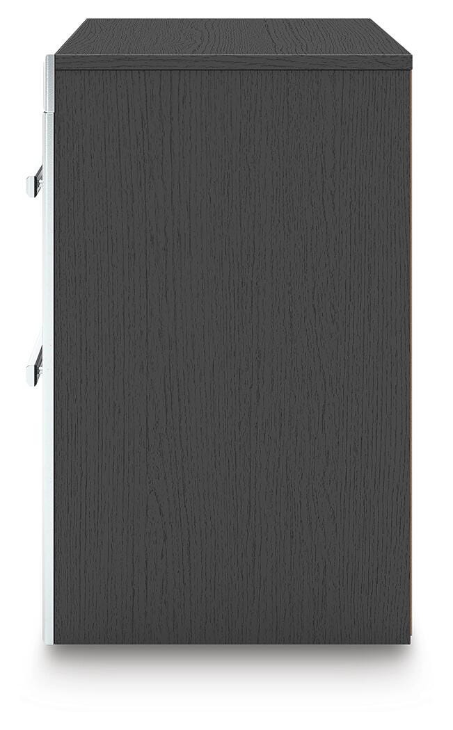 Zuraleus King Upholstered Bed, Dresser, Mirror and 2 Nightstands