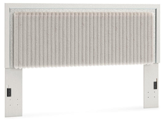 Zuraleus King Upholstered Panel Headboard