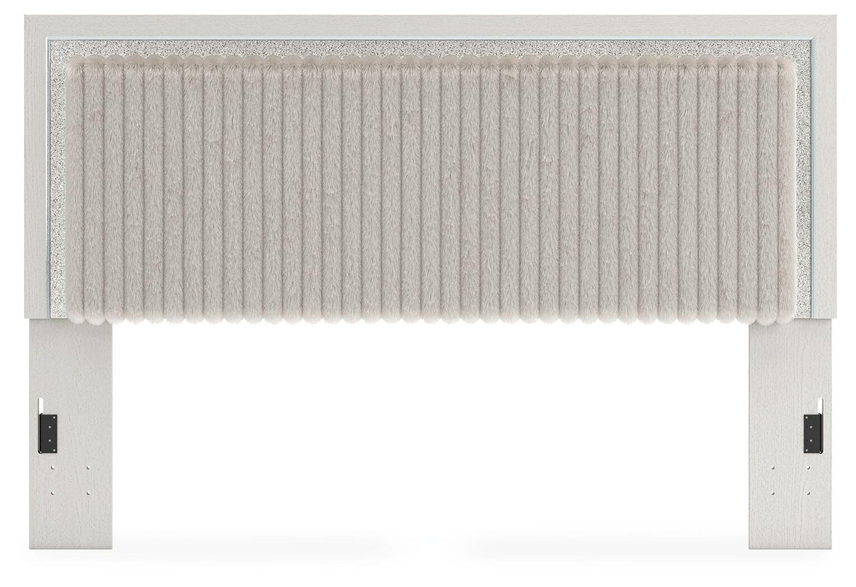 Zuraleus King Upholstered Panel Headboard