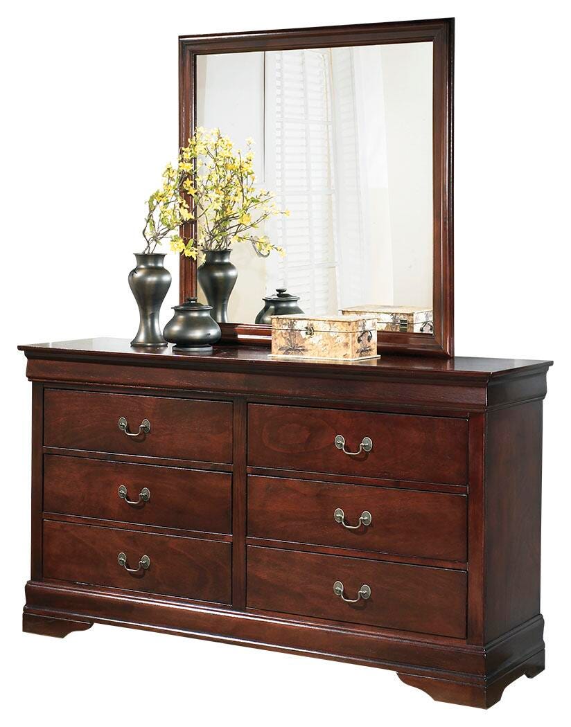 Alisdair Queen Sleigh Bed, Dresser, Mirror, Chest and Nightstand