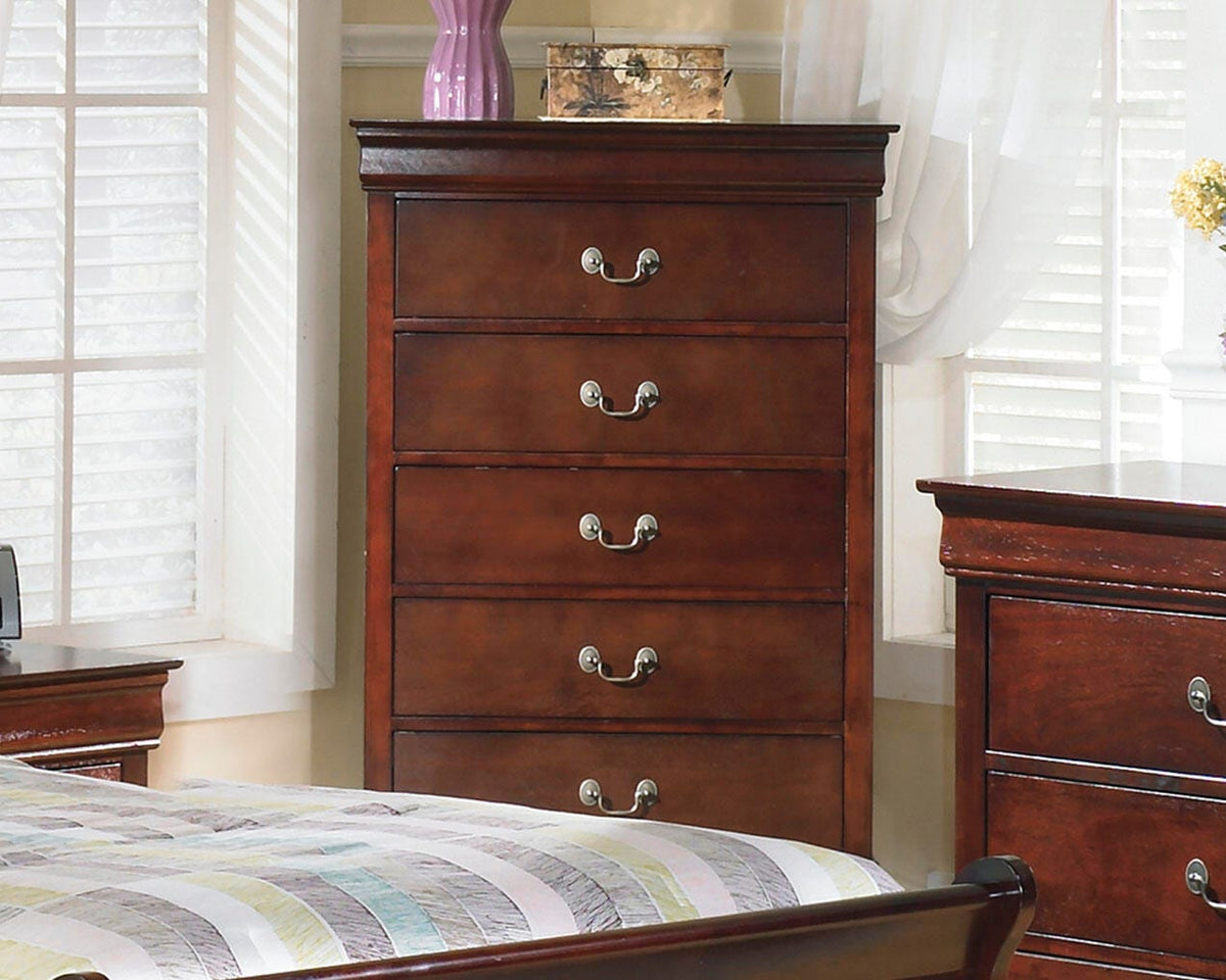Alisdair King Sleigh Bed, Dresser, Mirror, Chest and 2 Nightstands