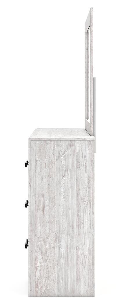 Cayboni Full Panel Bed, Dresser, Mirror and Nightstand