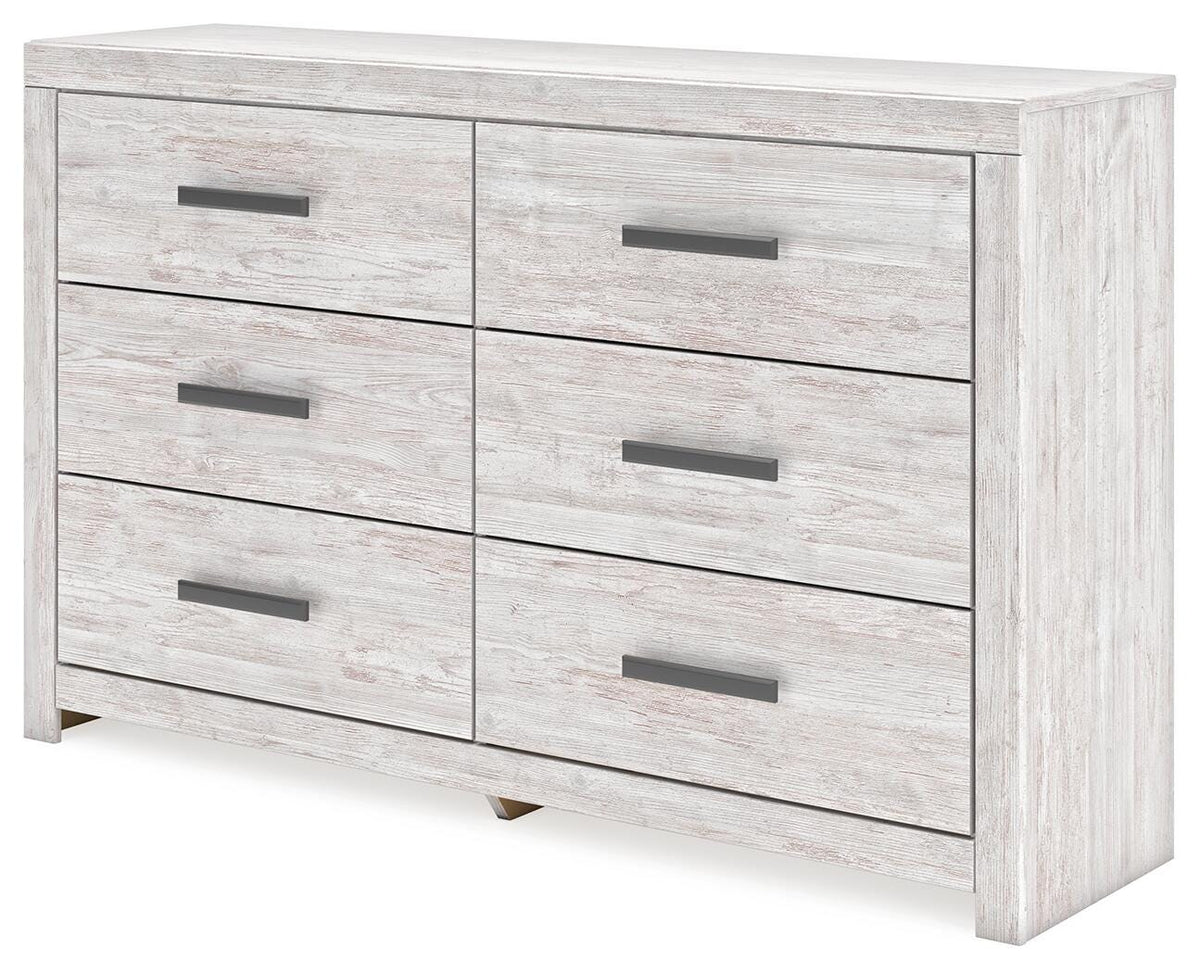 Cayboni Twin Panel Bed, Dresser and Chest