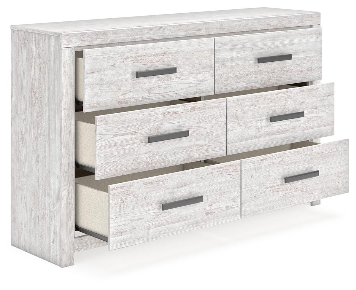 Cayboni Queen Panel Bed, Dresser and 2 Nightstands
