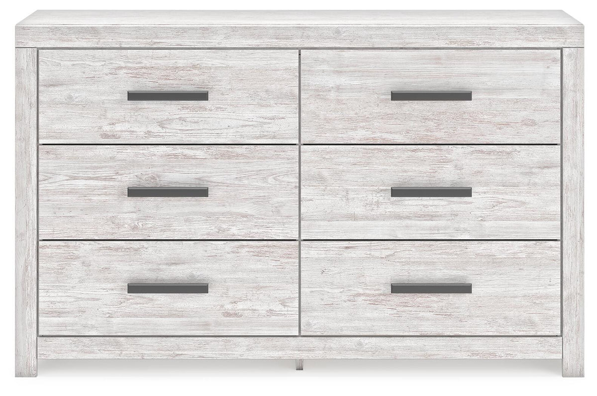 Cayboni Twin Panel Bed, Dresser and Chest