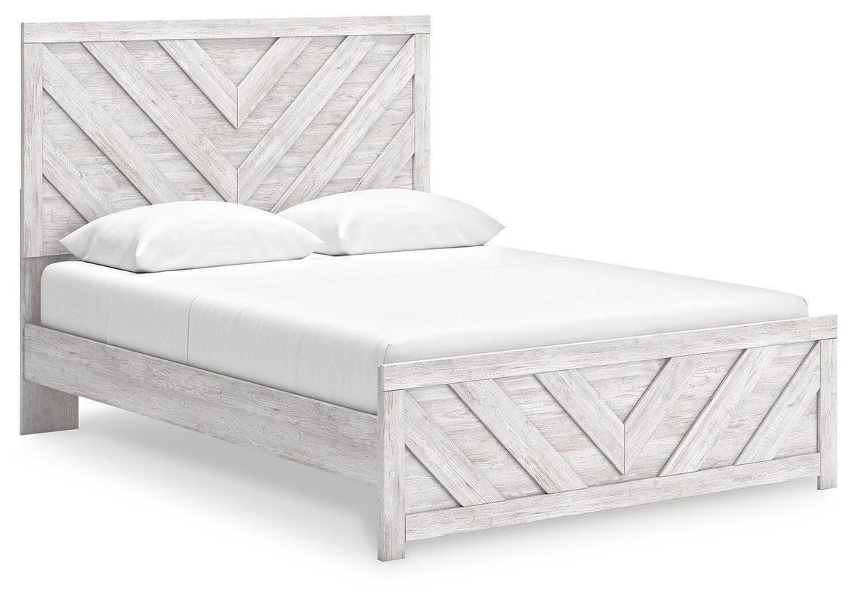 Cayboni Queen Panel Bed, Dresser and 2 Nightstands
