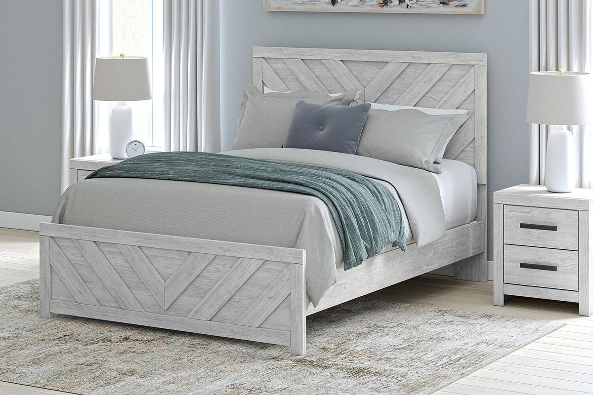 Cayboni Queen Panel Bed, Dresser and Mirror