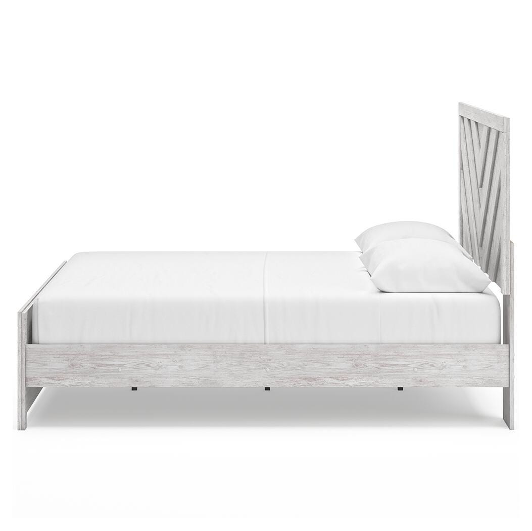 Cayboni King Panel Bed, Dresser, Mirror and Chest