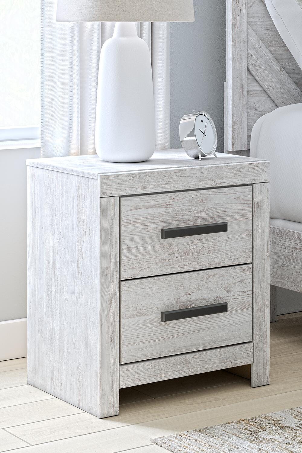 Cayboni Full Panel Bed, Dresser, Mirror, Chest and 2 Nightstands