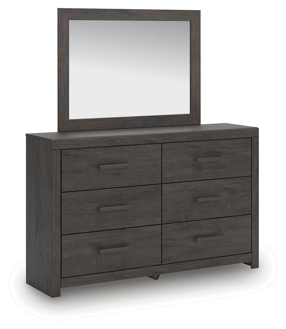 Prendonea Queen Panel Bed, Dresser, Mirror and Nightstand