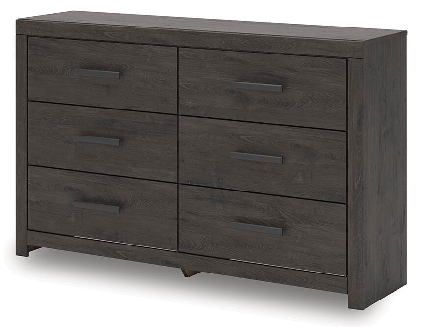 Prendonea King Panel Bed, Dresser and 2 Nightstands