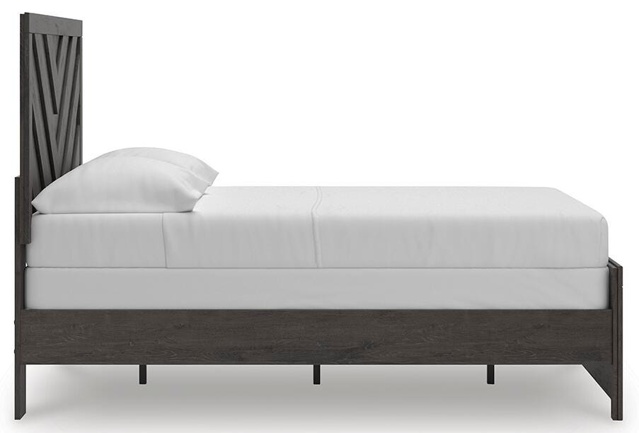 Prendonea Full Panel Bed, Dresser and Mirror