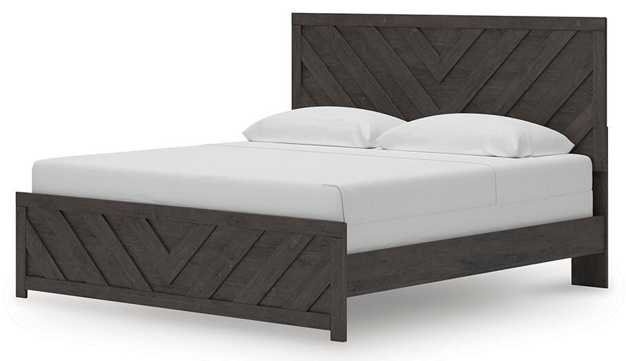 Prendonea King Panel Bed, Dresser and 2 Nightstands
